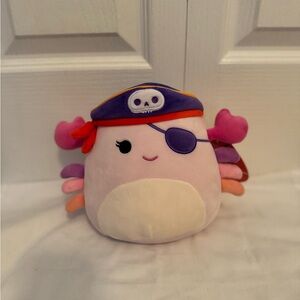 Squishmallows Cailey The Pirate Crab - 8 inches